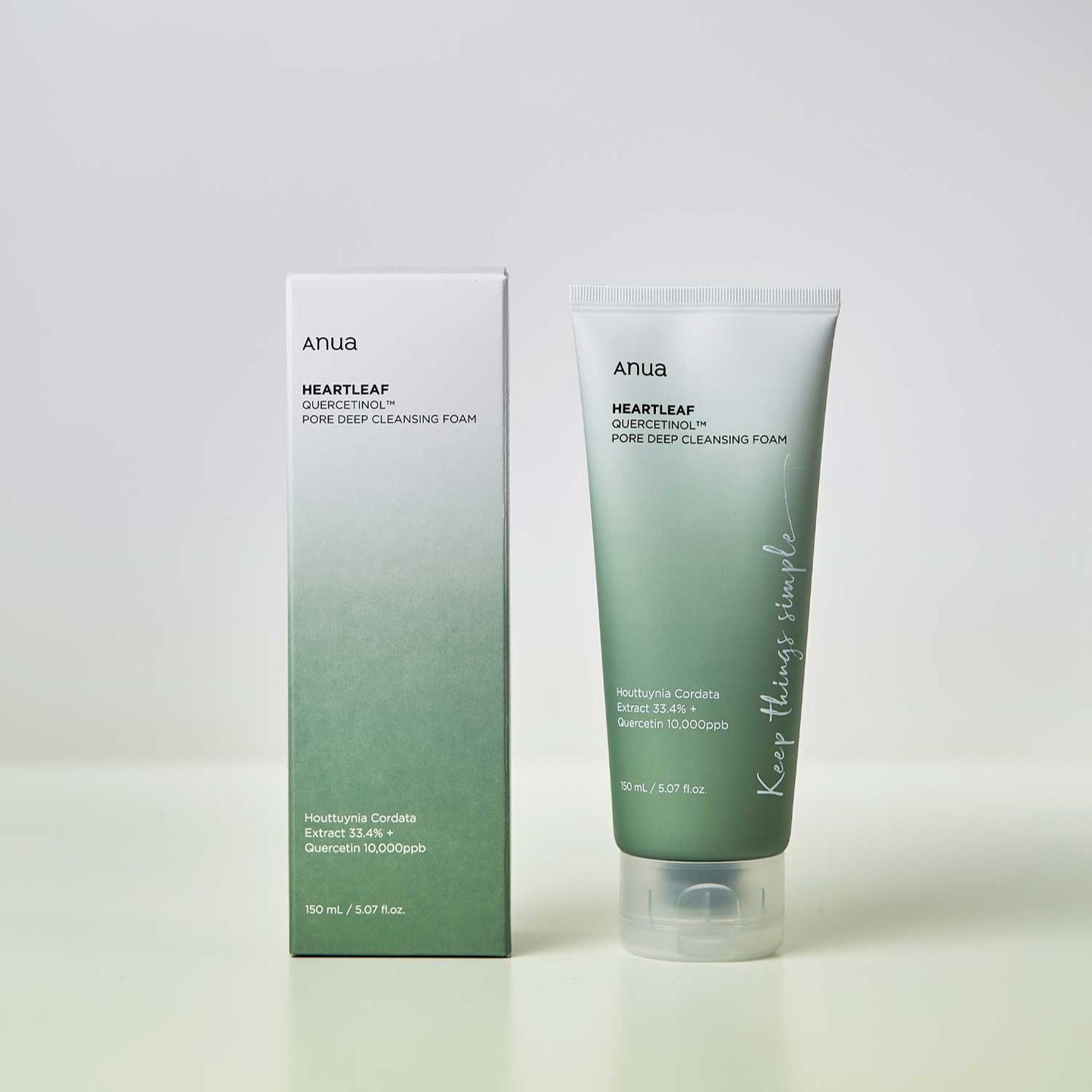 Heartleaf Quercetinol Pore Deep Cleansing Foam 150ml
