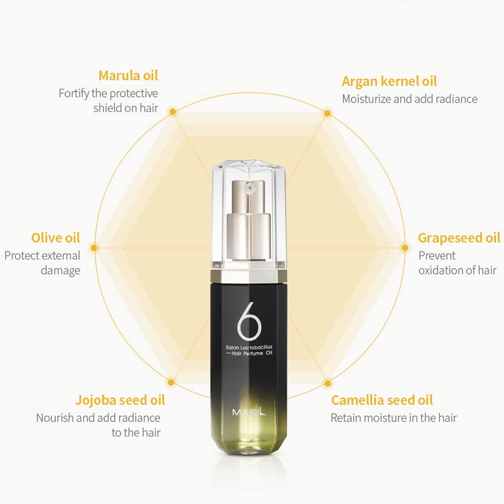 6 Salon Lactobacillus Hair Perfume Oil (Moisture)