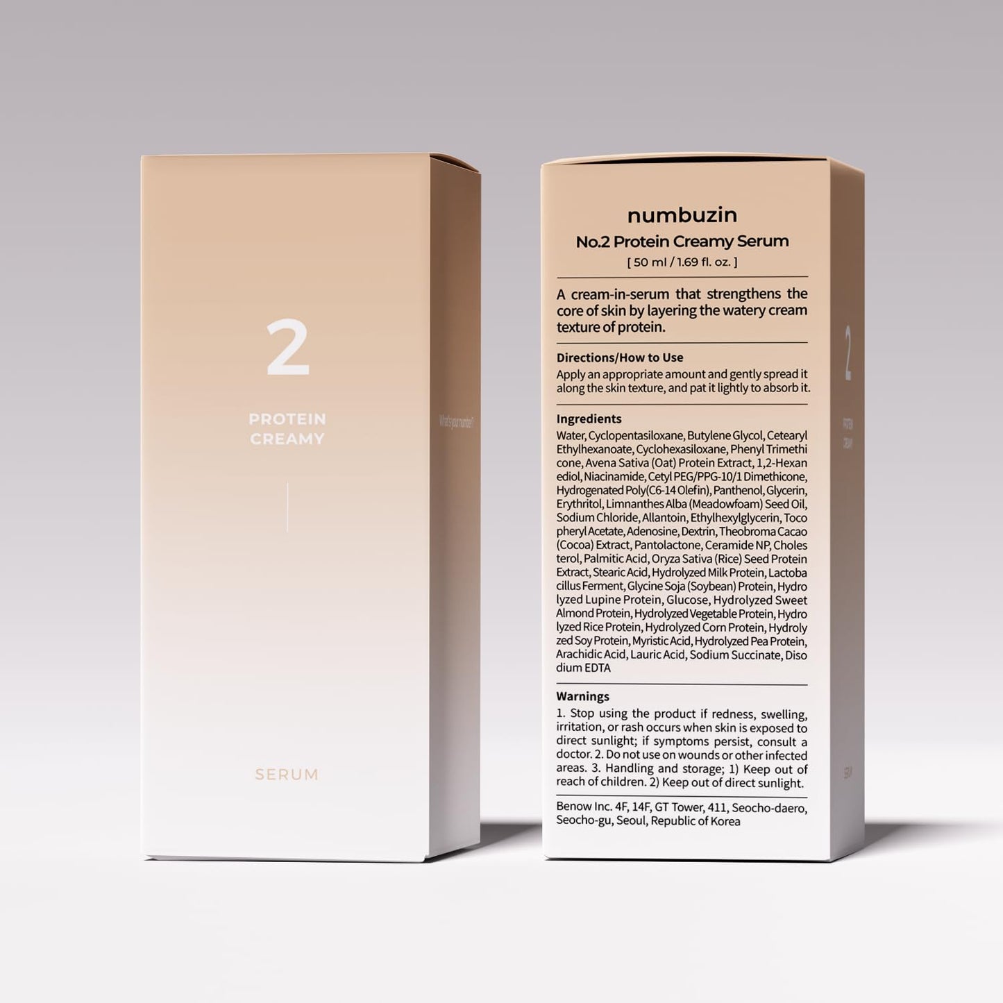No.2 Protein 43% Creamy Serum