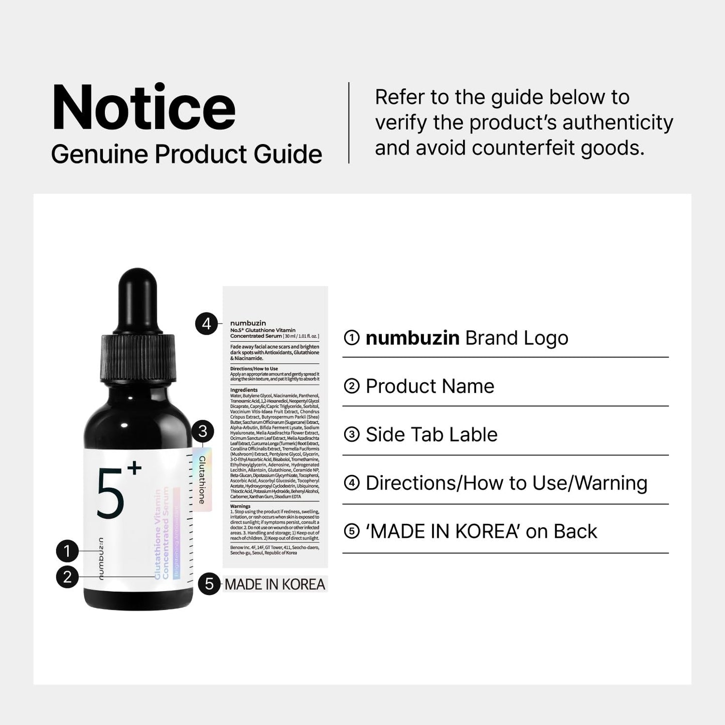 No.5 Vitamin Concentrated Serum