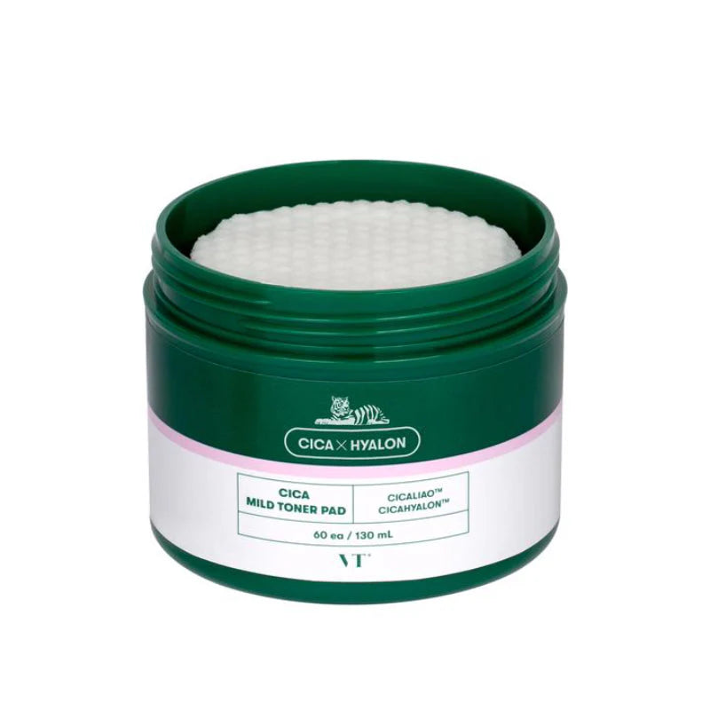 Cica Mild Toner Pad (60ea, 130ml)