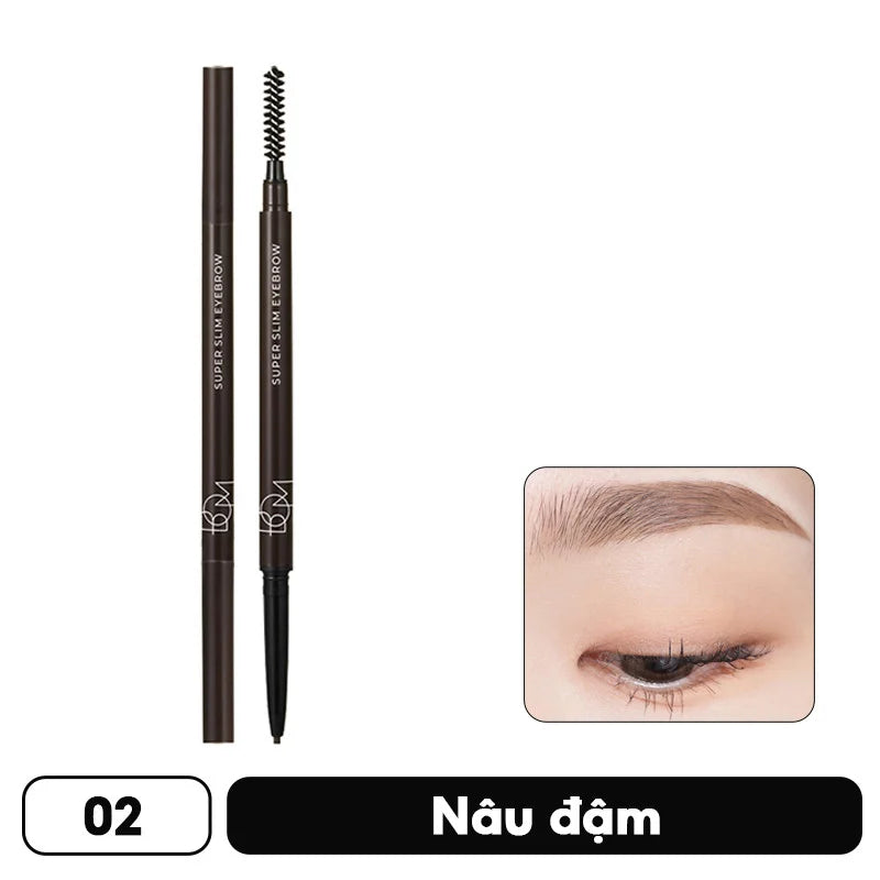 Bom Super Slim Eyebrow  #02 Rich Brown