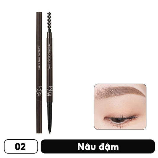 Bom Super Slim Eyebrow  #02 Rich Brown