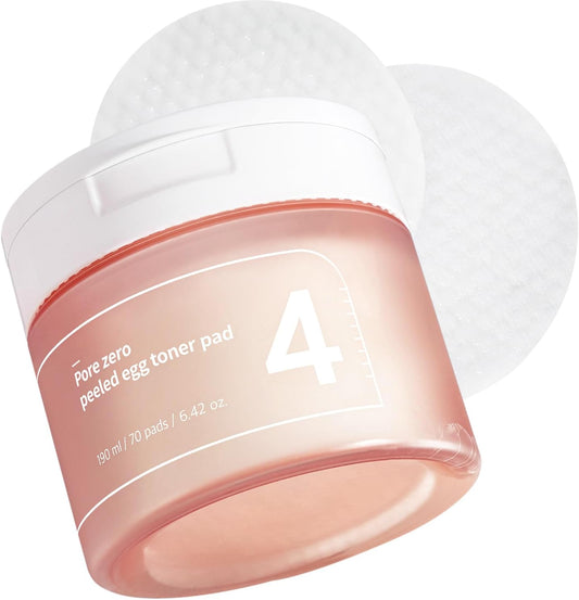 No.4 Pore Zero Peeled Egg Toner Pad