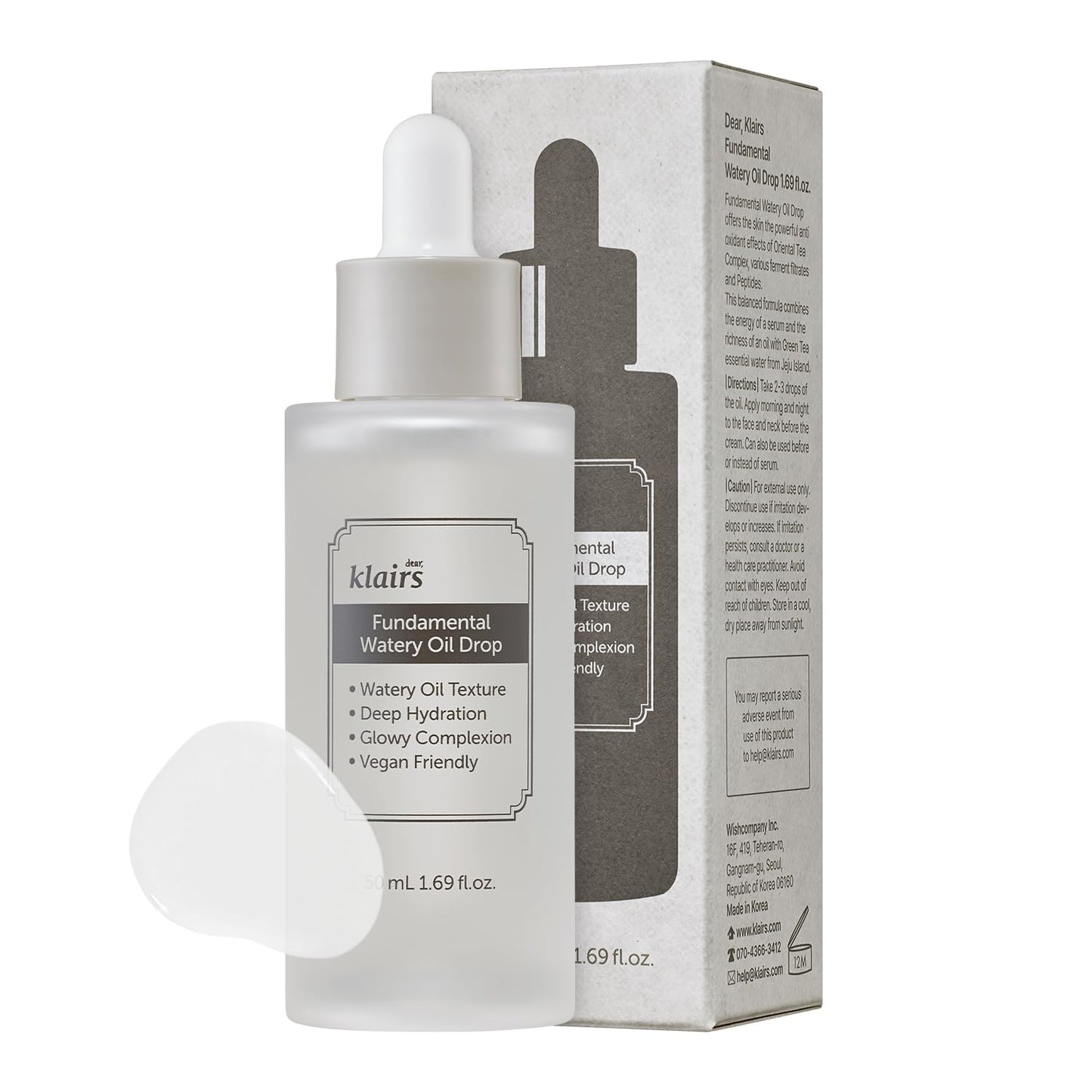 Dear. Klairs Fundamental Watery Oil Drop 50 ml