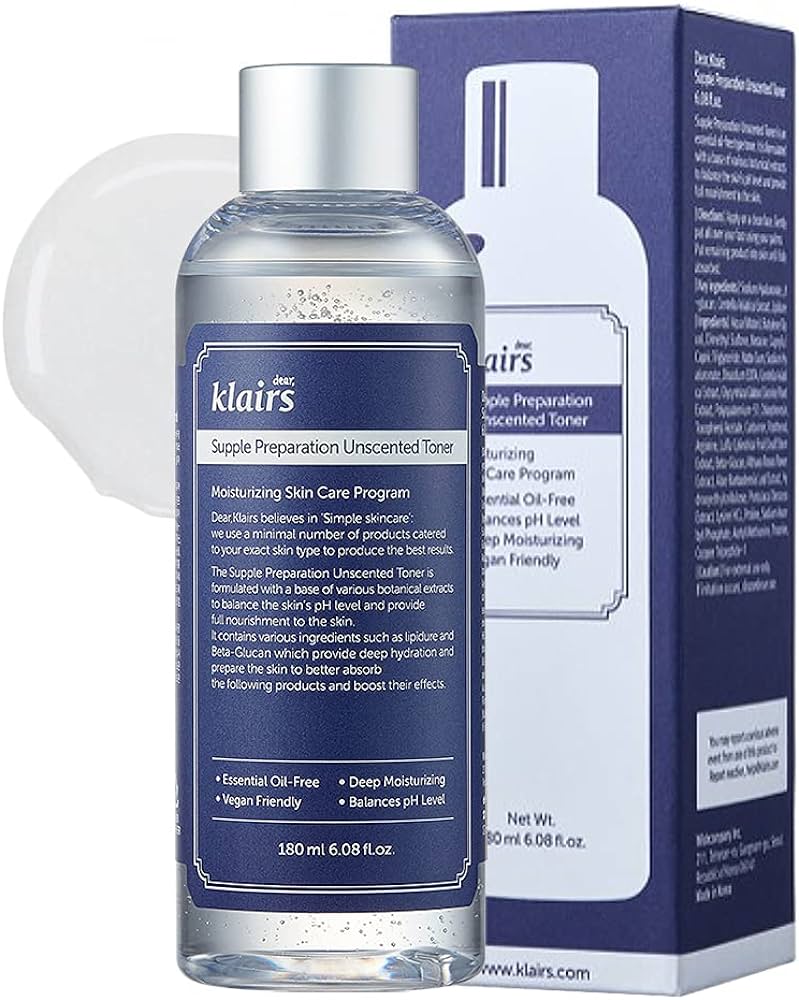 Dear. Klairs Supple Preparation Unscented Toner 180 ml