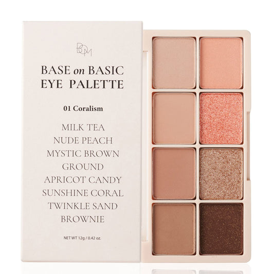 Base On Basic Eye Palette 01 Coralism