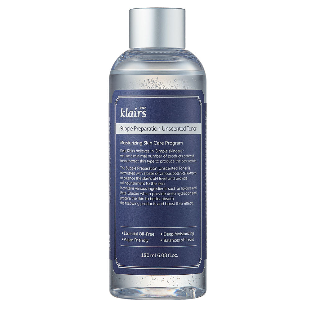 Dear. Klairs Supple Preparation Unscented Toner 180 ml