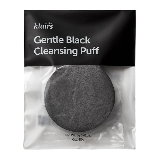 Dear. Klairs gentle Black Cleansing Puff 1 Ea