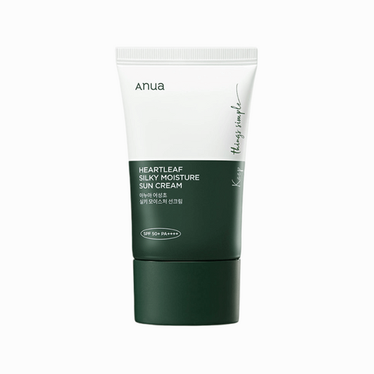 Anua Heartleaf Silky Moisture Sun Cream SPF 50+ PA ++++