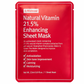 Natural Vitamin 21.5% Enhancing Sheet Mask 23 ml