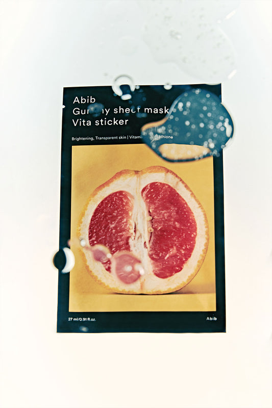 Gummy Sheet Mask Vita Sticker