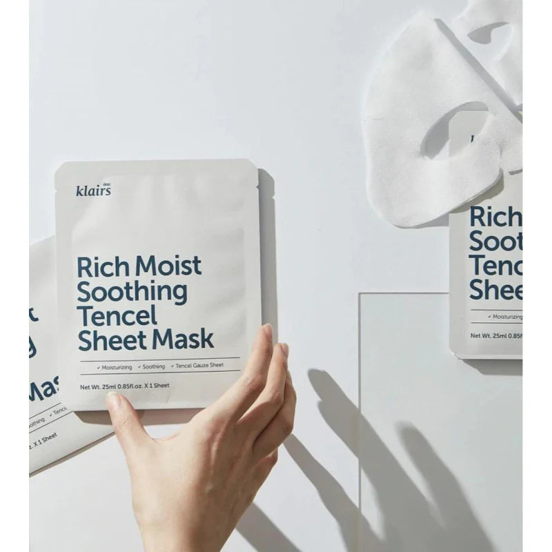 Dear. Klairs Rich Moist Soothing Tencel Sheet Mask 25 ml