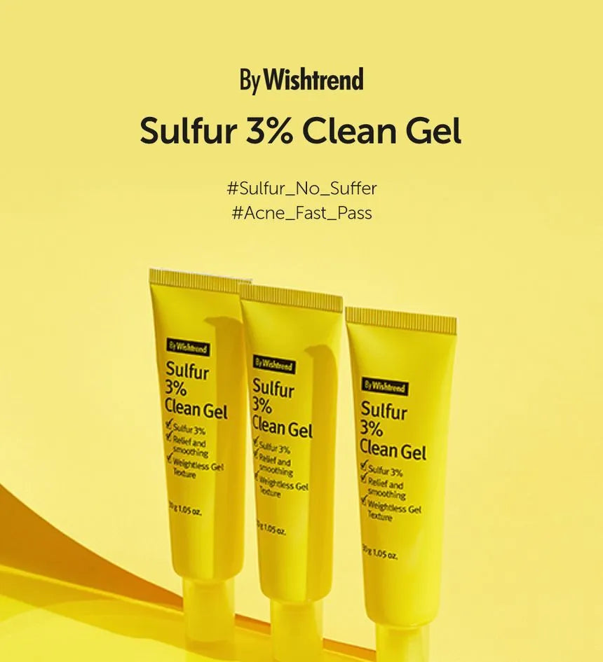 By Wishtrend Sulfur 3% Clean gel 30 g