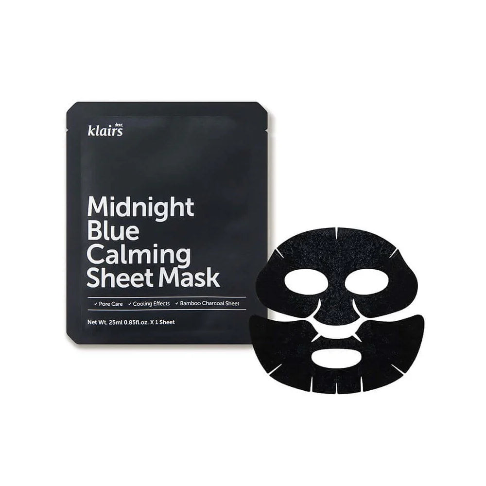 Dear. Klairs Midnight Blue Calming Sheet Mask 25 ml