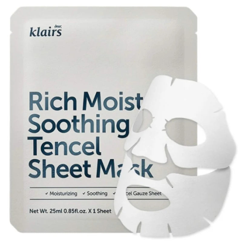 Dear. Klairs Rich Moist Soothing Tencel Sheet Mask 25 ml