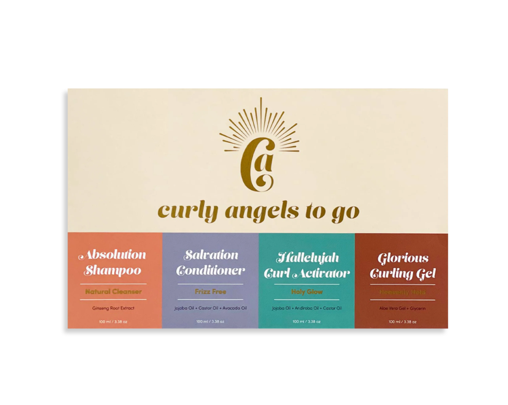 Curly Angels To Go 4x100ml