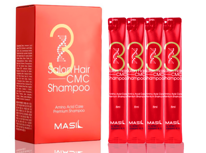 3 Salon Hair CMC Shampoo Stick Pouch (8ml * 20ea)