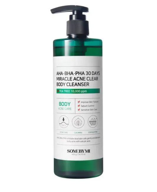 AHA-BHA-PHA 30 Days Miracle Acne Clear Body Cleanser (400g)