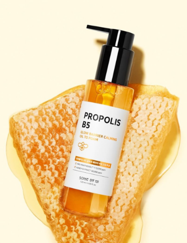 Propolis Glow Barrier Calming Oil To Foam (120ml)