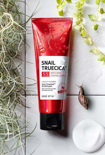 Snail Truecica Miracle Repair Low Ph Gel Cleanser (100ml)