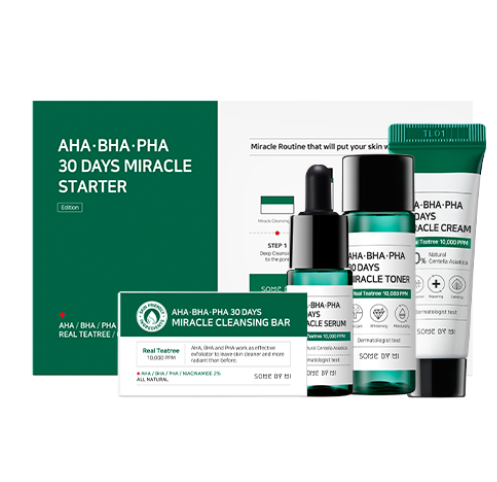 AHA-BHA-PHA 30 Days Miracle Starter Kit (4 Components)