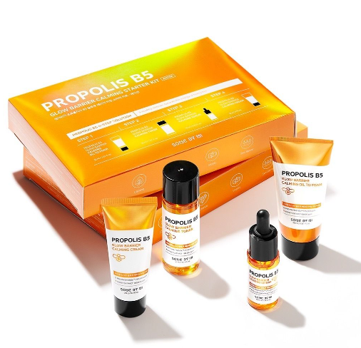 Propolis B5 Glow Barrier Calming Starter Kit (4 Components)