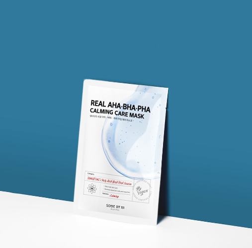 Real AHA-BHA-PHA Calming Care Mask