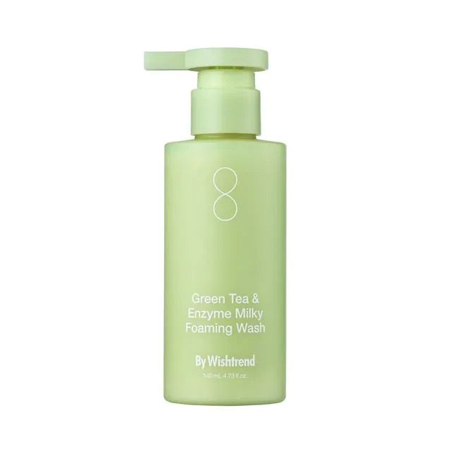 By Wishtrend green Tea & Enzyme Milky Foaming Wash 140 ml