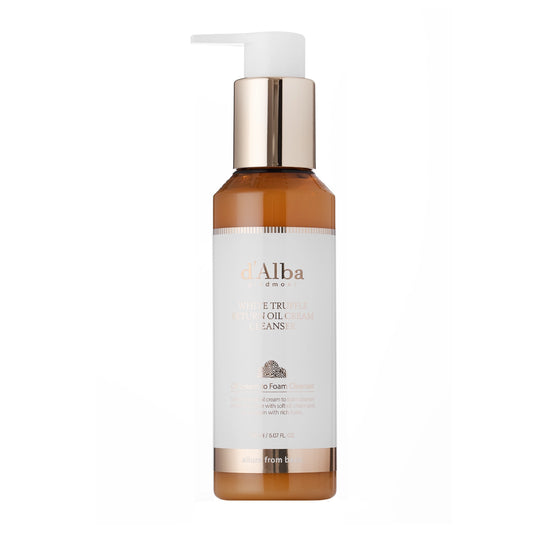White truffle return oil cream cleanser