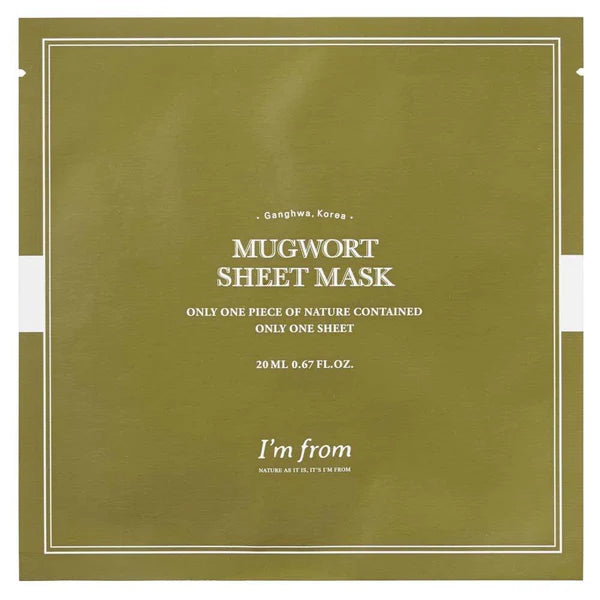 I'm from Mugwort Sheet Mask 23 ml