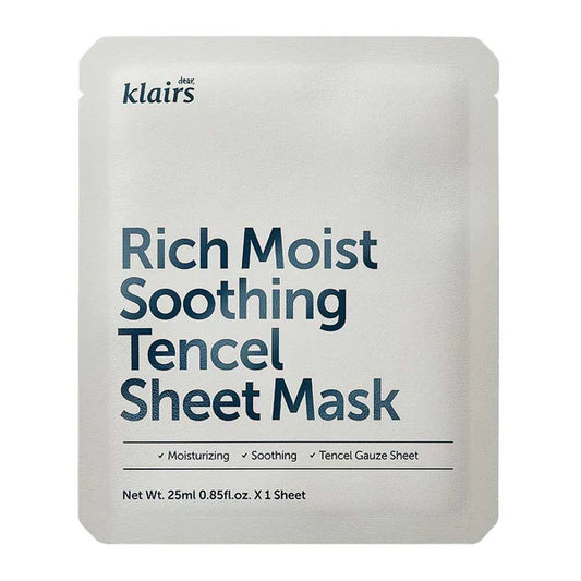 Dear. Klairs Rich Moist Soothing Tencel Sheet Mask 25 ml