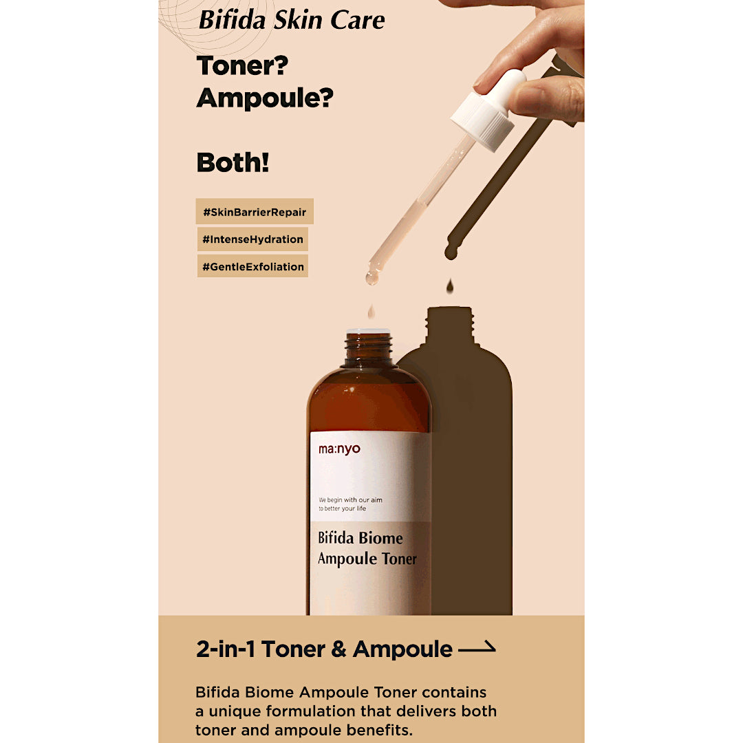 Bifida Biome Ampoule Toner 400ml - Boosting Ampoule Toner