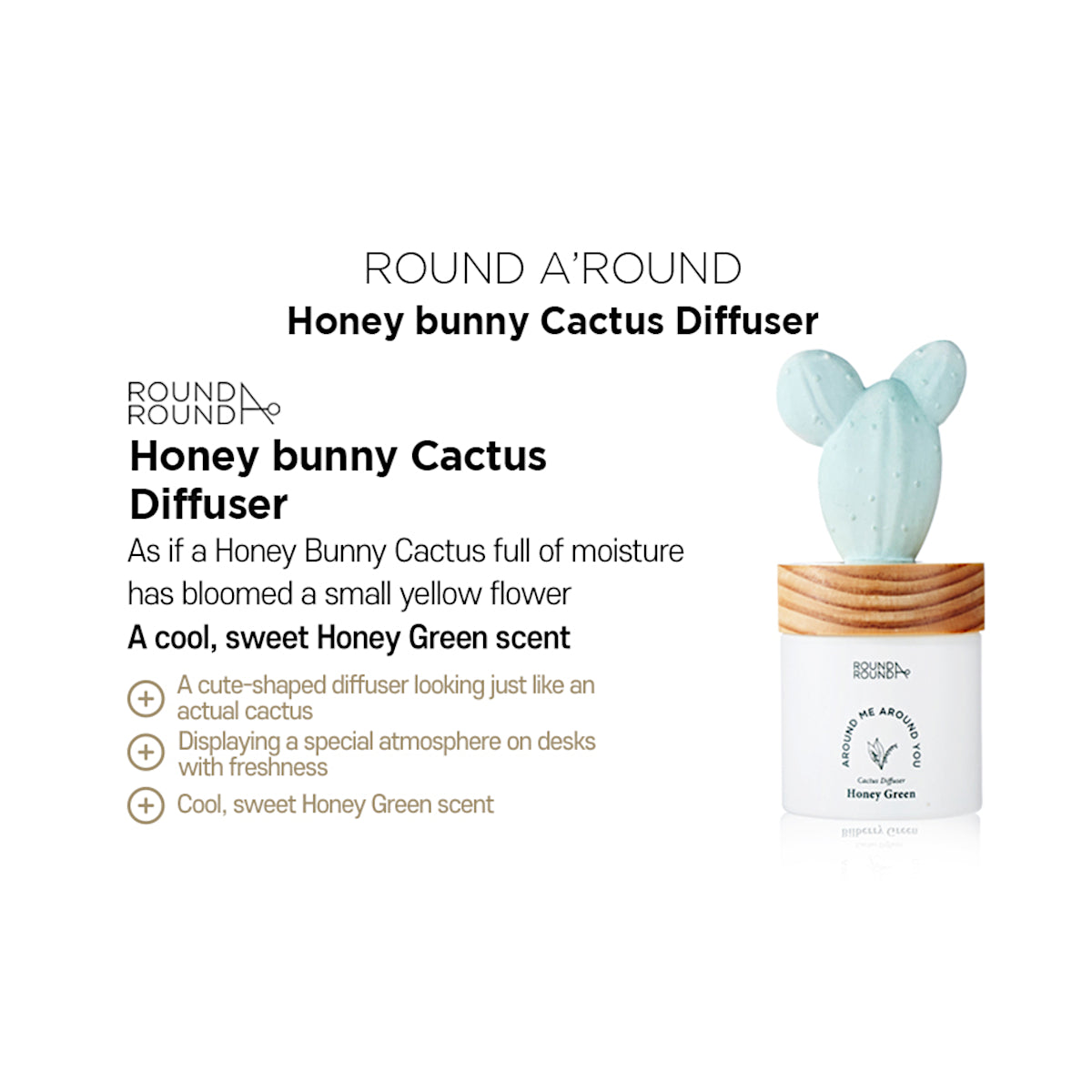 Cactus Diffuser - Honey Bunny